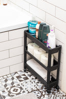 Organizator etajeră cu 3 nivele pe roți