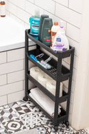 Organizator etajeră cu 4 nivele pe roți