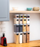 Set 16 recipiente etanșe depozitare alimente