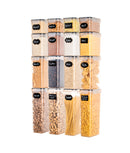 Set 16 recipiente etanșe depozitare alimente