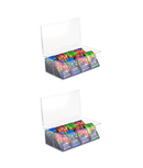 Set 2 cutii organizare ceai/ingrediente culinare