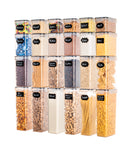 Set 24 recipiente etanșe depozitare alimente