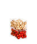 Set 2 cutii depozitare frigider, înalte (resigilat)