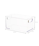 Set 2 cutii depozitare frigider, înalte (resigilat)