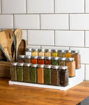 Set 12 sticluțe condimente, capac aluminiu