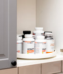 Set 2 tăvi rotative antiderapante Lazy Susan, mare